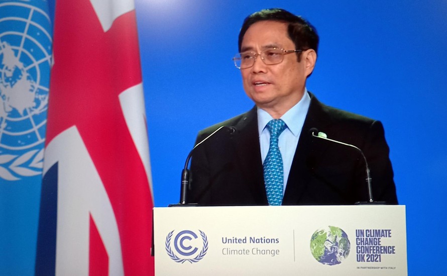  Thủ tướng Phạm Minh Chính phát biểu tại hội nghị COP26