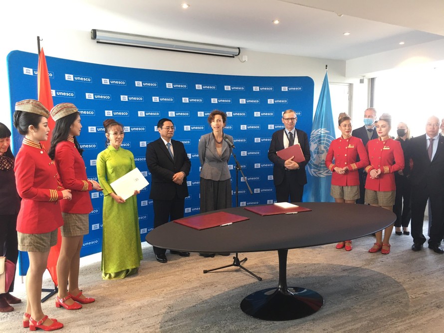 UNESCO và Tập đoàn SOVICO ký thỏa thuận hợp tác