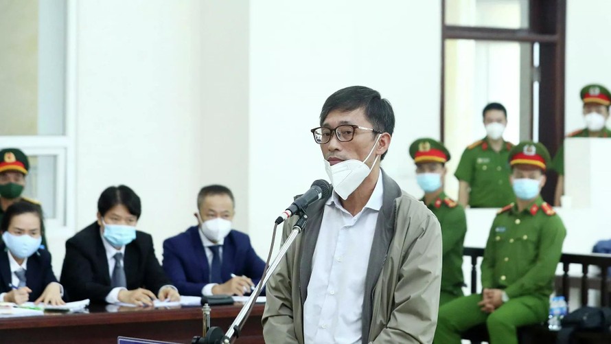 Bị cáo Nguyễn Duy Linh (cựu Phó Tổng cục trưởng Tổng cục Tình báo, Bộ Công an).