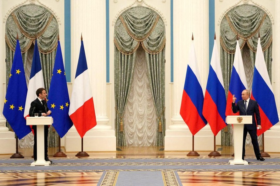 Lãnh đạo Nga - Pháp đối thoại sau chiến dịch tại Ukraine