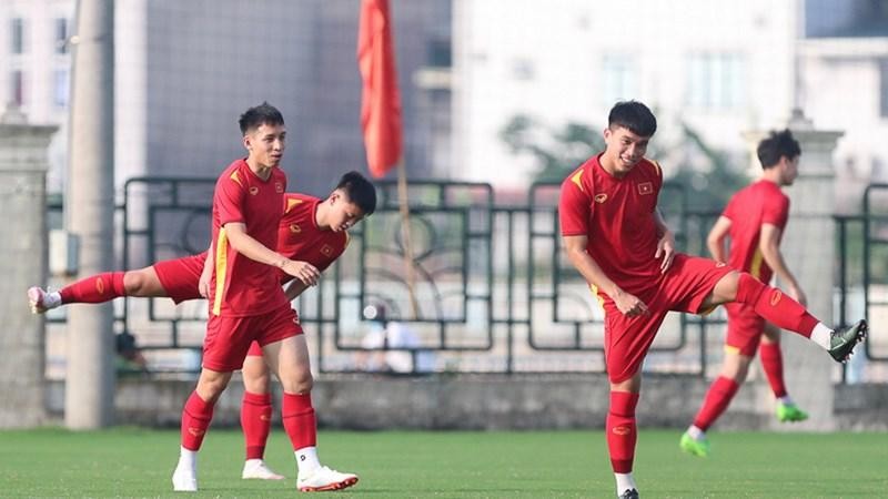 U23 Việt Nam tập kín chờ đối đầu với Myanmar