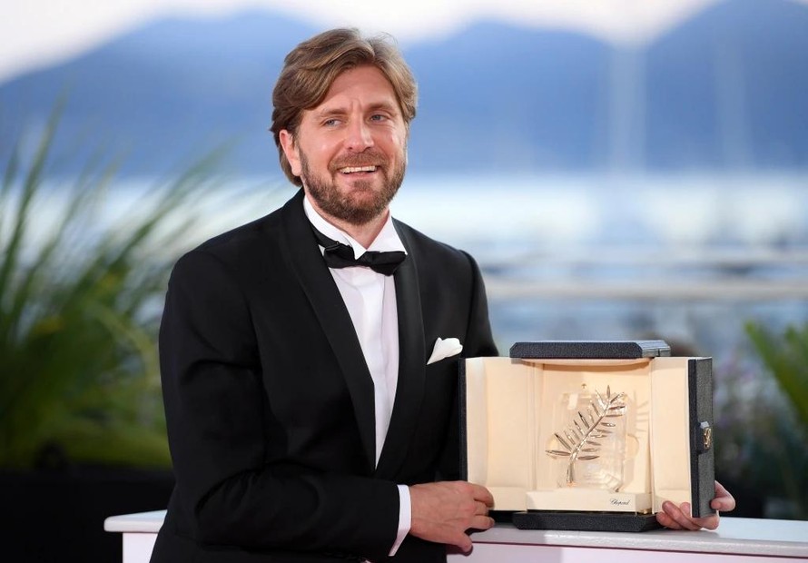 Đạo diễn Ruben Ostlund lần thứ hai giải thưởng Cành cọ vàng. Ảnh: Shutterstock