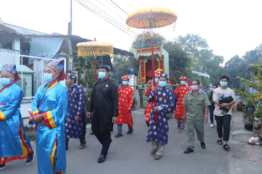 “Lễ hội Kỳ yên đình Tân An” đóng vai trò rất quan trọng trong đời sống cộng đồng địa phương. Ảnh: Báo Bình Dương