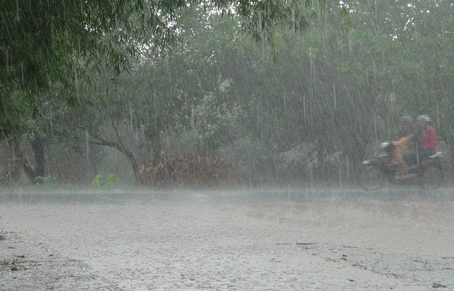 Trung Bộ và Tây Nguyên có mưa lớn
