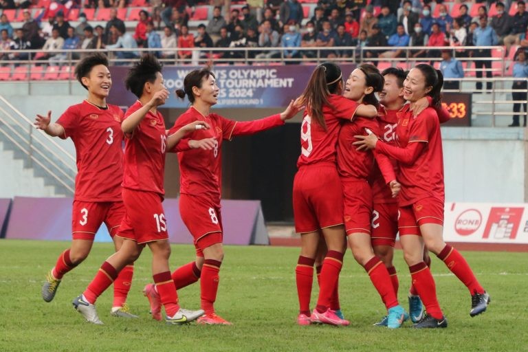 Đội tuyển nữ Việt Nam giành vé vào vòng 2 Olympic Paris 2024