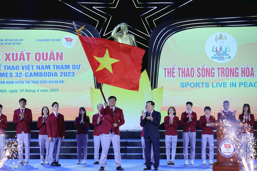 Đoàn Thể thao Việt Nam xuất quân tham dự SEA Games 32