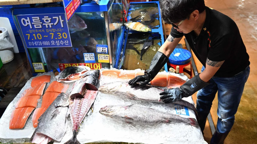 Hàn Quốc tích trữ muối, hải sản trước khi Nhật xả nước nhiễm phóng xạ