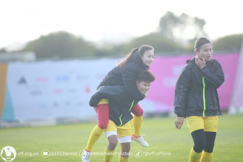 Đội tuyển nữ Việt Nam sẵn sàng cho trận gặp Bồ Đào Nha