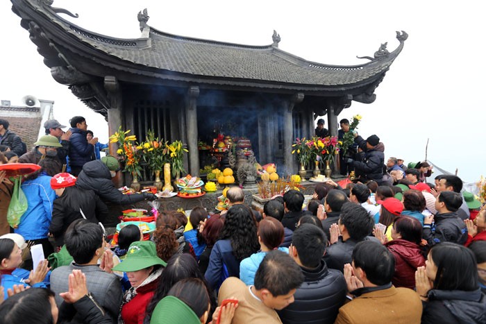Bộ Tài chính băn khoăn về số liệu tiền công đức chùa Yên Tử
