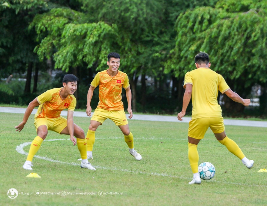 U23 Việt Nam thoải mái tinh thần trước trận chung kết