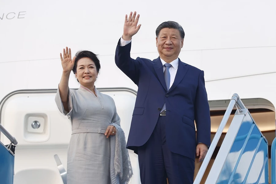 Tổng Bí thư, Chủ tịch nước Trung Quốc Tập Cận Bình kết thúc chuyến thăm Việt Nam