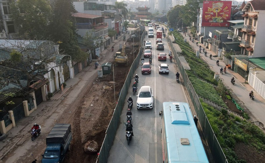 Hà Nội thí điểm điều chỉnh giao thông phố Nguyễn Đình Chiểu và Âu Cơ
