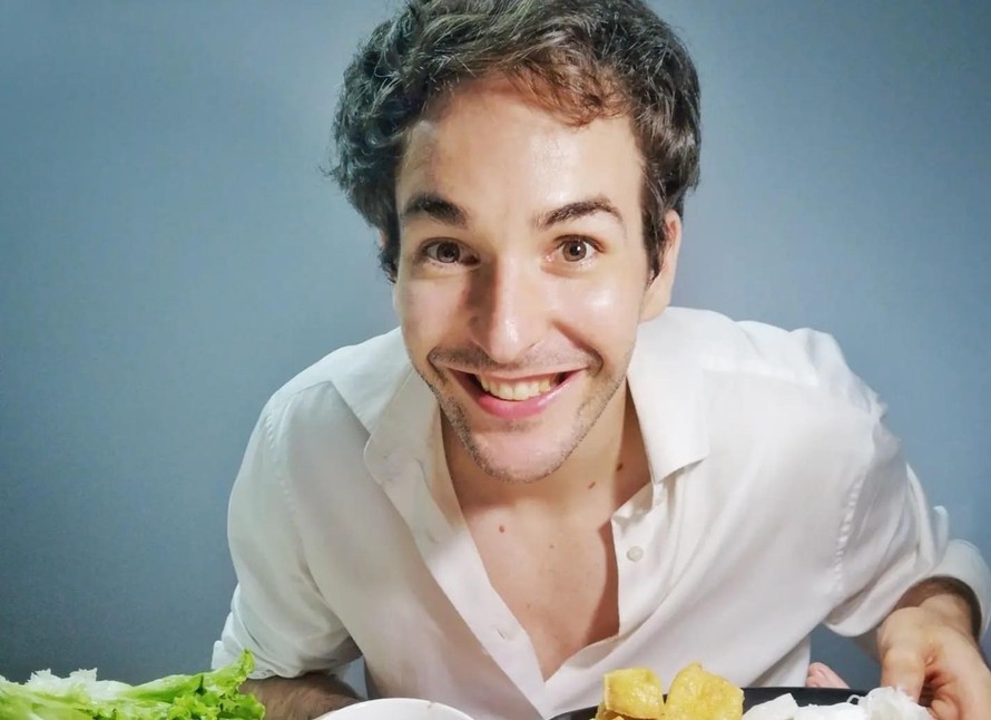 Chàng trai Pháp làm “đại sứ ẩm thực Việt Nam” trên mạng xã hội
