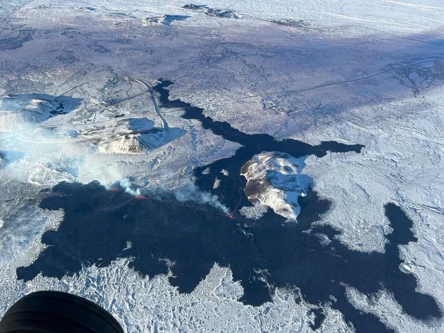 Iceland chìm trong giá rét sau vụ phun trào núi lửa