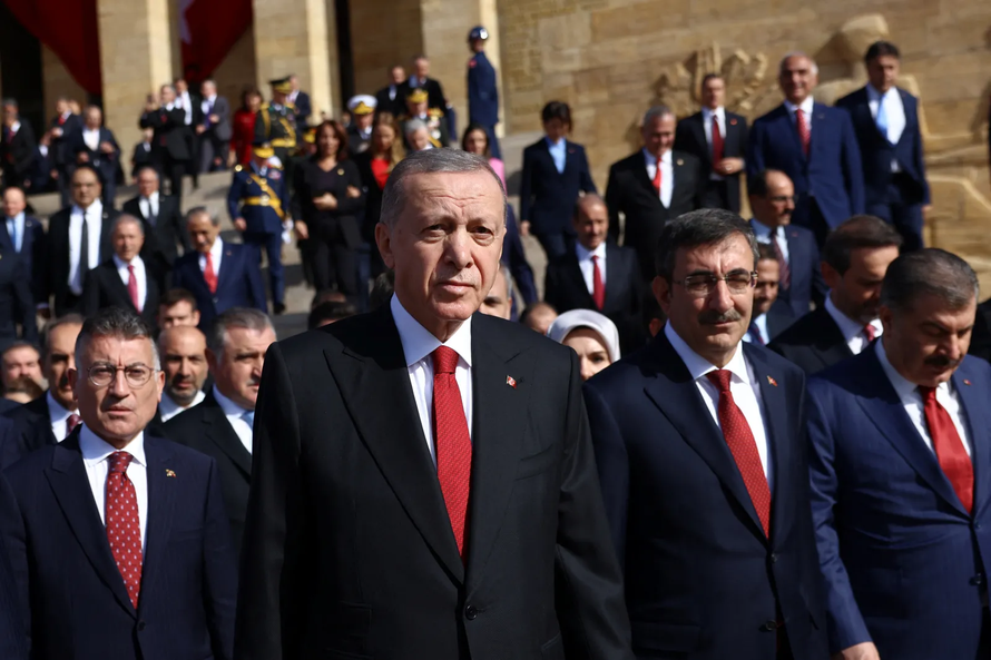 Tổng thống Thổ Nhĩ Kỳ Recep Tayyip Erdogan tại Ankar, tháng 10 năm 2023. Ảnh: Reuters