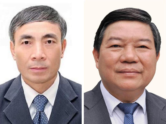 Ông Nguyễn Quốc Anh (phải) và ông Nguyễn Ngọc Hiền - Ảnh: Bachmai.gov.vn