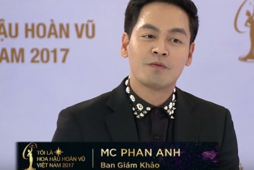 MC Phan Anh - thành viên ban giám khảo vòng sơ tuyển
