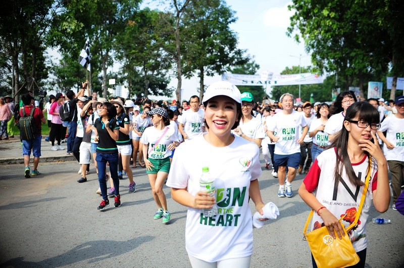 Ca sĩ Mỹ Linh là Đại sứ của chương trình "Chạy vì trái tim 2017"