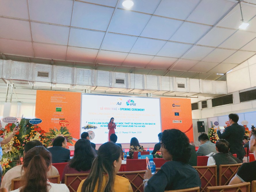 Khai mạc triển lãm thiết bị và công nghệ quảng cáo Việt Nam 2018