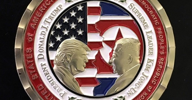 Mỹ bán đồng xu kỷ niệm Hội nghị thượng đỉnh với Triều Tiên