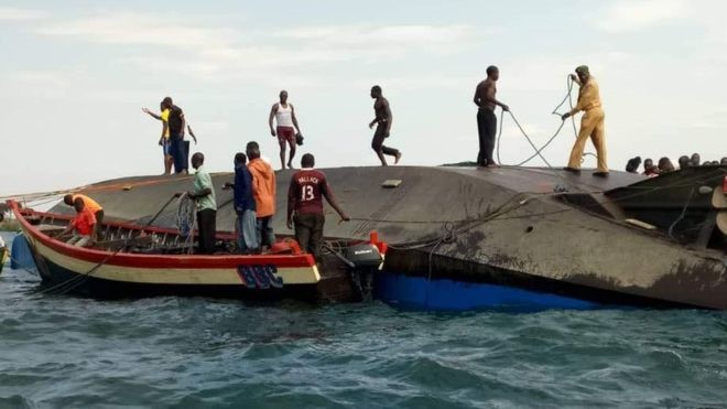 Hơn 200 người có thể chết đuối trong thảm họa chìm phà ở Tanzania
