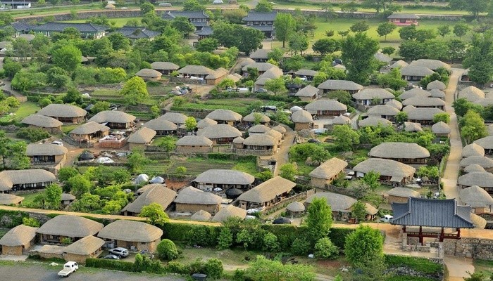 Thu đến thăm Naganeupseong - ngôi làng toàn nhà tranh ở phía nam Hàn Quốc