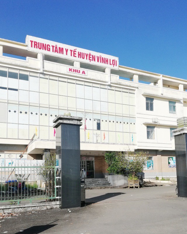 Trung tâm Y tế huyện Vĩnh Lợi (tỉnh Bạc Liêu), nơi để xảy ra nhiều vi phạm về tài chính. Ảnh: dantri.com.vn