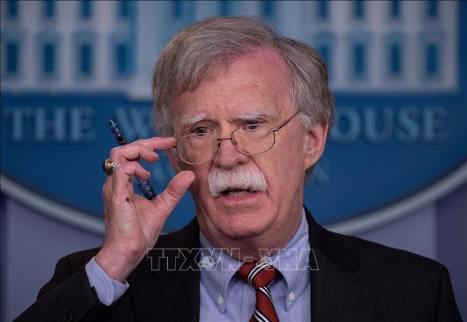 Cố vấn An ninh Quốc gia Mỹ John Bolton. Ảnh: AFP/TTXVN