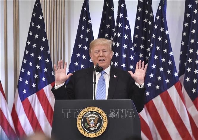 Tổng thống Mỹ Donald Trump. Ảnh: AFP/ TTXVN