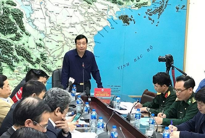 Ông Trần Quang Hoài, Tổng cục trưởng Tổng cục Phòng chống thiên tai đề nghị các địa phương kêu gọi trên 3.800 tàu cá trong vùng nguy hiểm di chuyển đến nơi trú tránh an toàn.