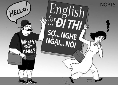 Đa phần sinh viên Việt vẫn học tiếng Anh kiểu đối phó