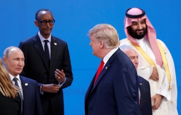 Hai ông Trump và Putin 'ngó lơ' nhau tại Thượng đỉnh G20