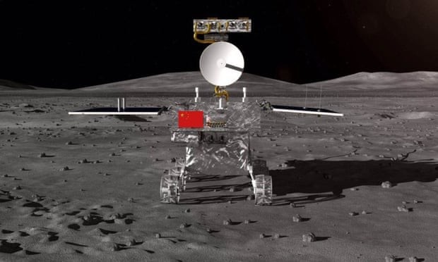 Hình ảnh mô phỏng Hằng Nga 4 trên Mặt Trăng. (Ảnh: CASC)
