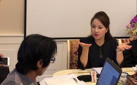 Bà Chu Thị Bình trong một lần trao đổi với phóng viên Báo Người Lao Động