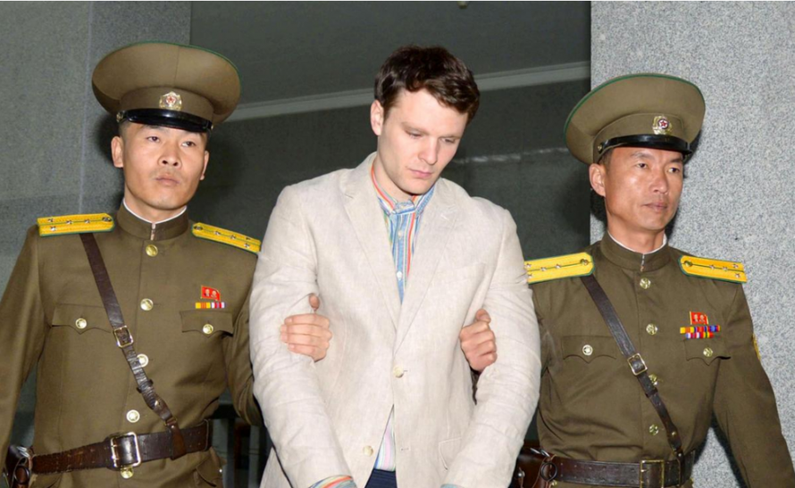 Một tòa án Mỹ ngày 24/12 đã yêu cầu Bình Nhưỡng trả 501 triệu USD vì cái chết của sinh viên Otto Warmbier. (Ảnh: Reuters)