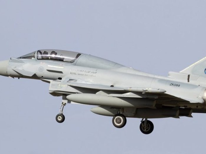 Chiến đấu cơ RSAF- Typhoon của không quân Anh