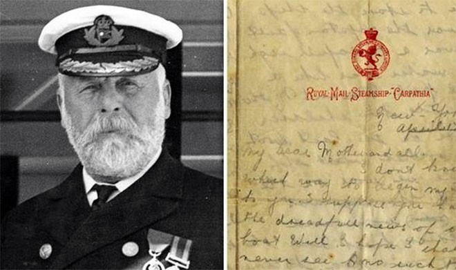 Thuyền trưởng Smith được ca ngợi như anh hùng vì đã ở lại cùng con tàu đắm.