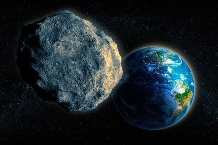 Một tiểu hành tinh 2013 MD8 đang lao nhanh về phía trái đất. Ảnh: Internet