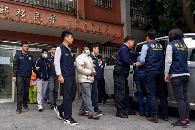 Tính đến ngày 19.2 có 92 người trong số 148 người Việt "mất tích" ở Đài Loan đã bị bắt hoặc đến trình diện. Ảnh: AFP