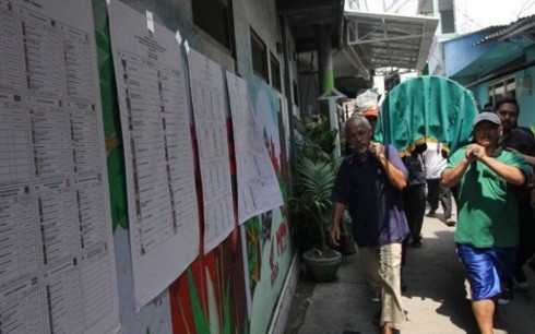 Số nhân viên bầu cử Indonesia tử vong ngày một tăng. Nguồn: Suaraislam.com