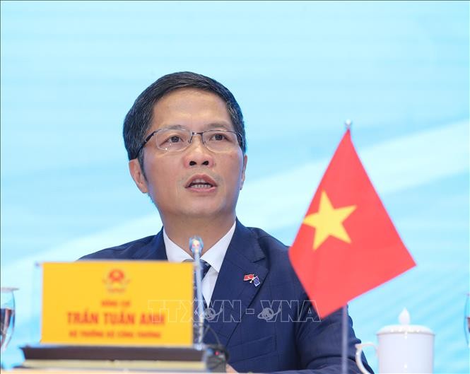 Bộ trưởng Bộ Công Thương Trần Tuấn Anh. Ảnh: Lâm Khánh/TTXVN