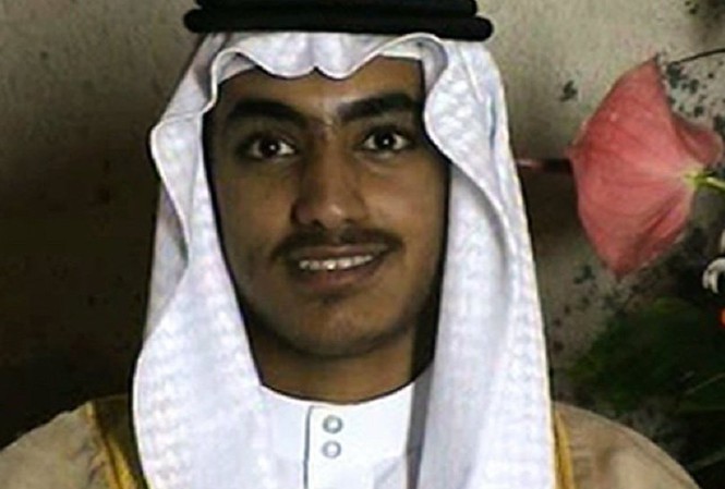 Hamza bin Laden trong đám cưới của mình. Ảnh: CIA