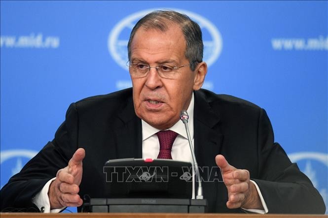Ngoại trưởng Nga Sergey Lavrov. Ảnh: AFP/TTXVN