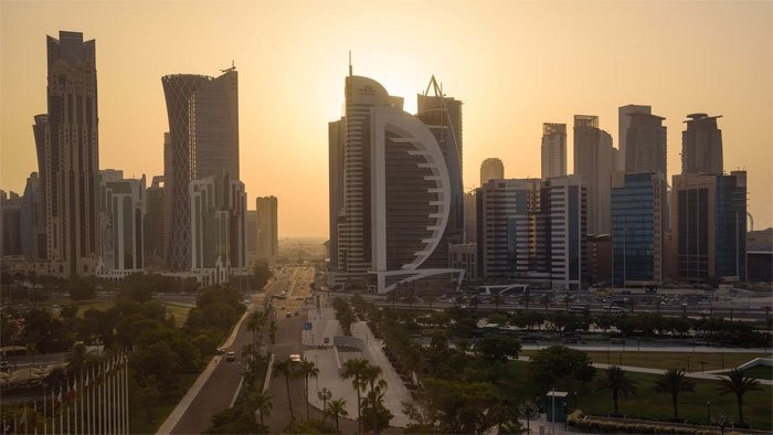 Qatar là một trong những nơi nóng nhất thế giới. (Ảnh: Labdible).