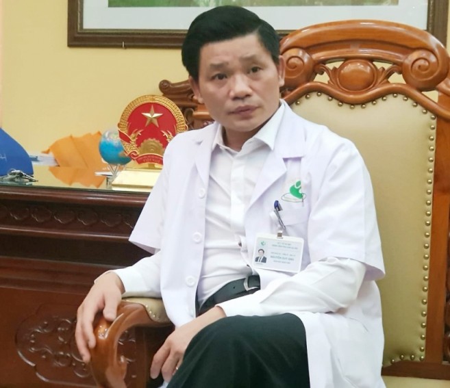 PGS. TS Nguyễn Duy Ánh – Giám đốc Bệnh viện Phụ sản Hà Nội.