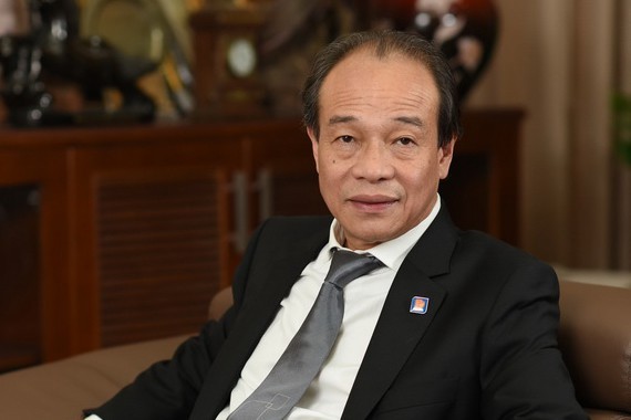 Ông Bùi Ngọc Bảo, nguyên ủy viên Ban thường vụ Đảng ủy khối doanh nghiệp trung ương, nguyên bí thư Đảng ủy, nguyên chủ tịch HĐQT, nguyên tổng giám đốc Tập đoàn Xăng dầu Việt Nam - Ảnh: Petrolimex
