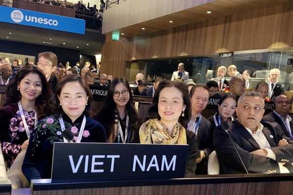 Đoàn Việt Nam tham dự Diễn đàn. Ảnh: Báo Văn hóa