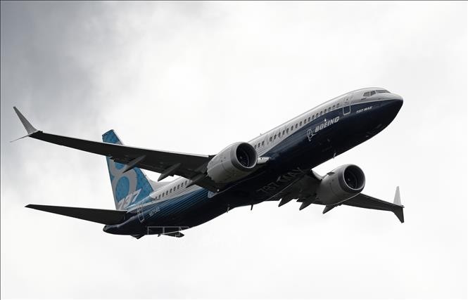 Máy bay 737 Max của Boeing. Ảnh tư liệu: AFP/TTXVN