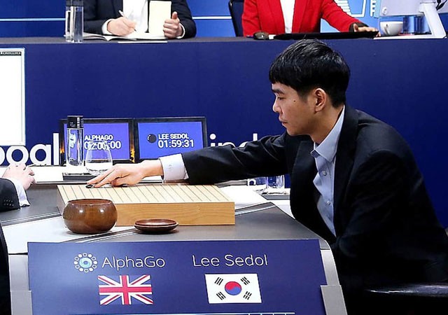 Lee Se-dol thua AlphaGo AI với tỷ số 1-4 vào năm 2016.