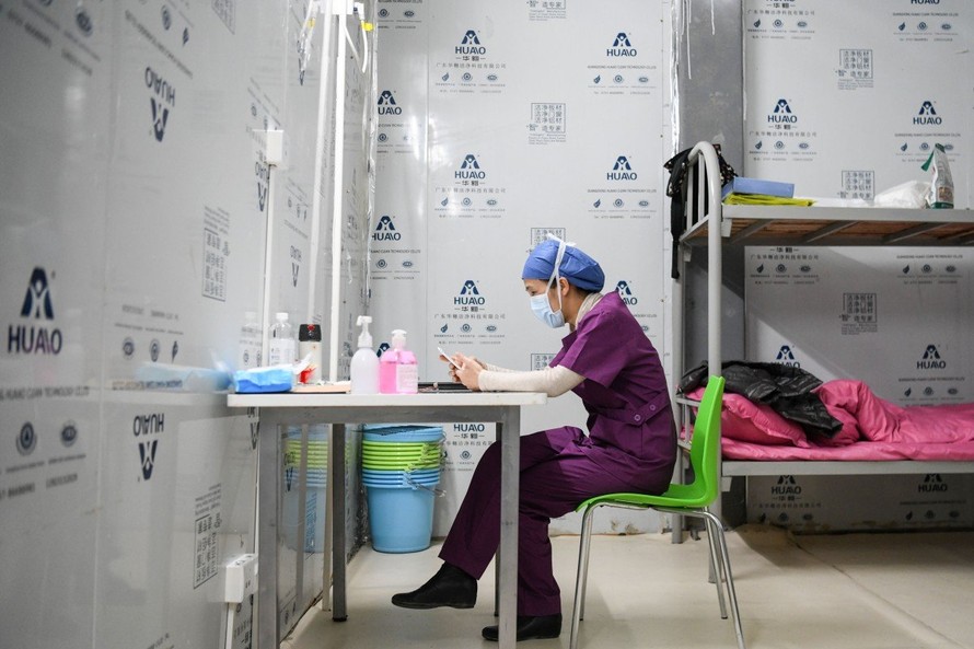 Hầu hết các nhân viên y tế được chính quyền trung ương gửi đến Hồ Bắc đều là phụ nữ.